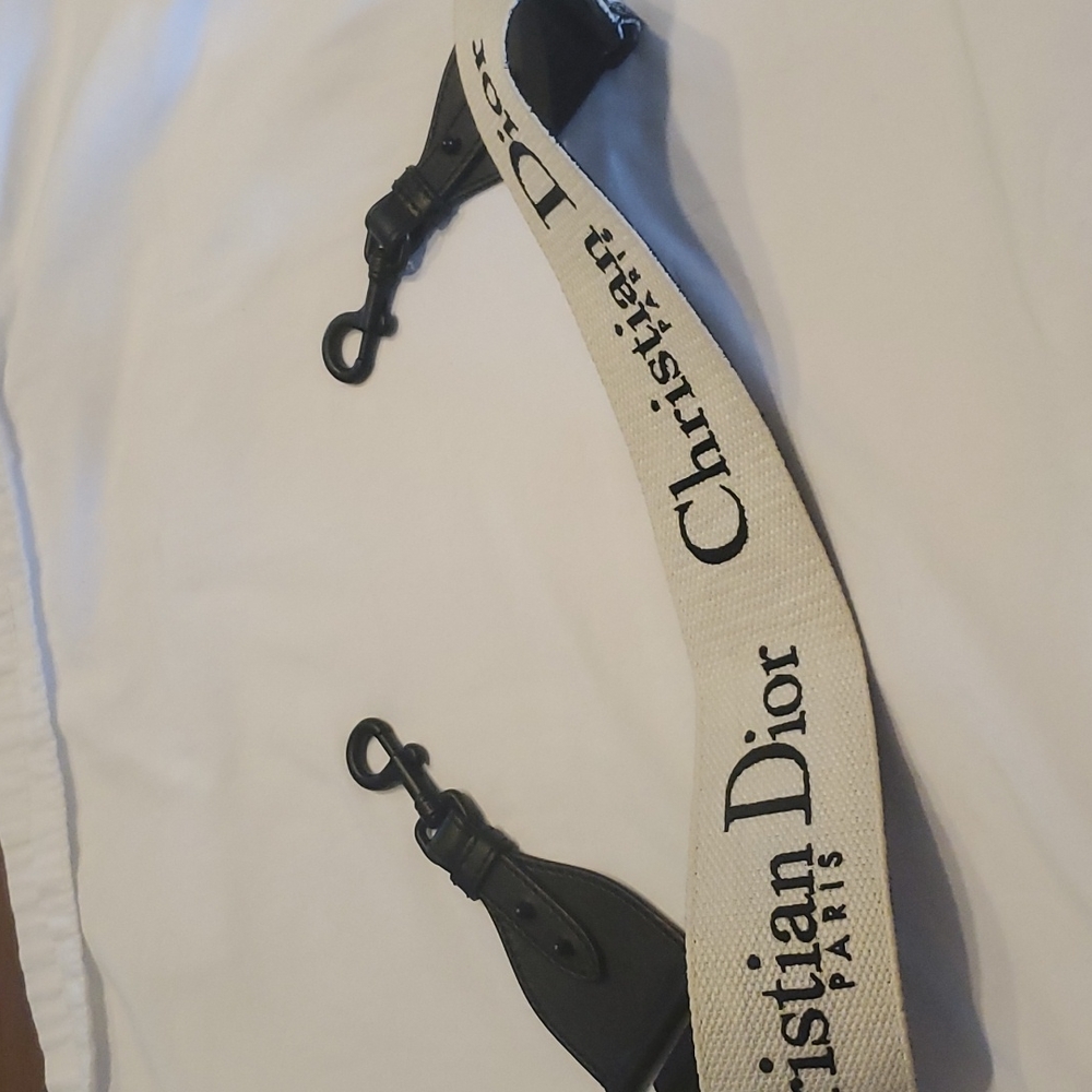 Christian Dior luggage strap preowned